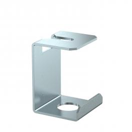 Cable clamp for ceiling mounting