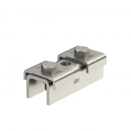 Rail connector SV with 3 holes A2 100 | 47 | 4 | 