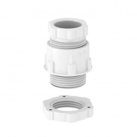 Cone cable gland, PG thread, light grey