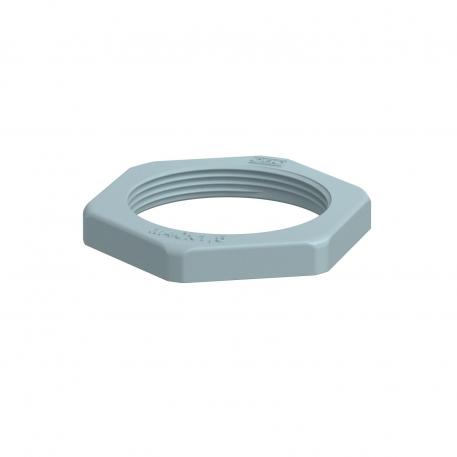 Locknut, metric thread, silver grey 56 | 7 | M40_x_1,5 | 50