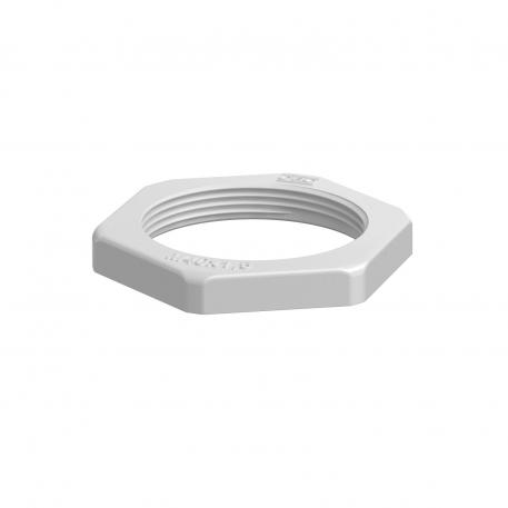 Locknut, metric thread, light grey 56 | 7 | M40_x_1,5 | 50