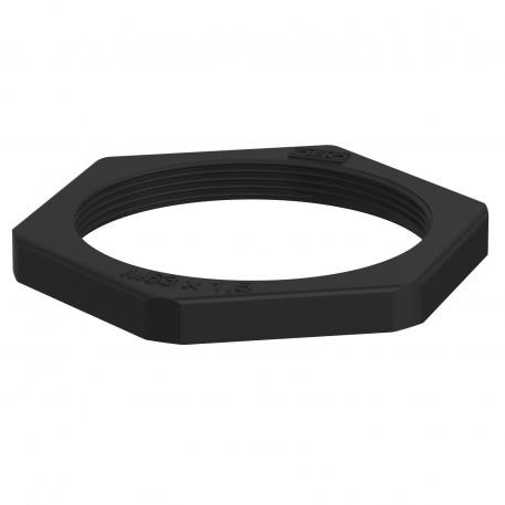 Locknut, metric thread, black 83 | 8 | M63_x_1,5 | 75