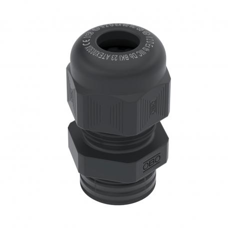 Cable gland, EX area, metric thread, black  |  | M16 x 1,5 | no | Black