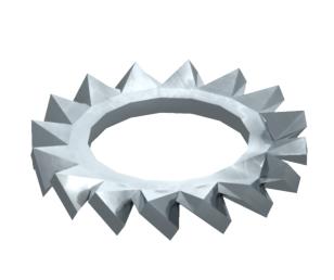 Serrated washer DIN 6798 G