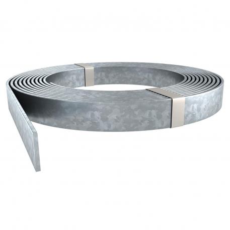 Flat conductor, galvanised steel 40 | 4