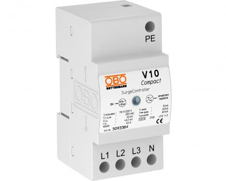 Odvodnik prenapona V10 Compact 385 V 3+N/PE | 385 | IP20