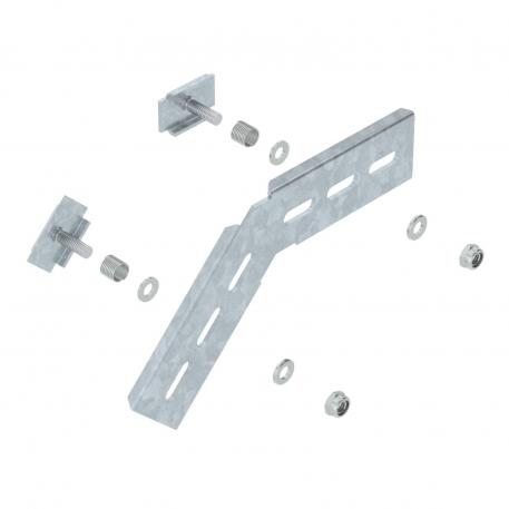 45° mounting bracket FT Steel | Hot-dip galvanised