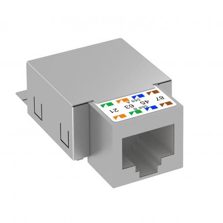 RJ45 data connection module, Cat. 5e, shielded