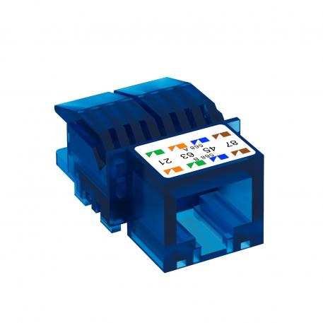 RJ45 data connection module, Cat. 6, unshielded 