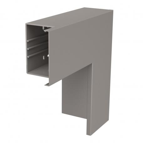 Flat angle, trunking type WDK 100130  |  | Stone grey; RAL 7030