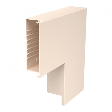 Flat angle, trunking type WDK 100230  |  | Cream; RAL 9001