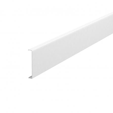 Aluminium trunking cover 2000 | Pure white; RAL 9010