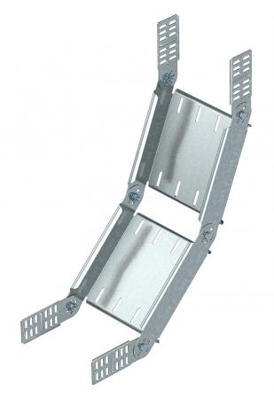 90° adjustable bend, vertical 60 FT 400 | Steel | Hot-dip galvanised