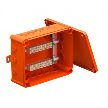 FireBox T250 sa utičnim zaptivkama, za prenos podataka, 4x24 225x173x86 | 10 | IP66 | 9 x M25 7 x M32 | pastelno narandžasta; RAL 2003