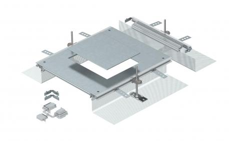 Extension unit for GES6, height 40−140 mm 460 | 400 | 40 | 140 | 201