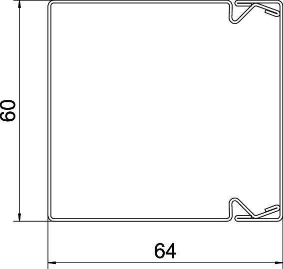 Cable trunking, type LKM 60200